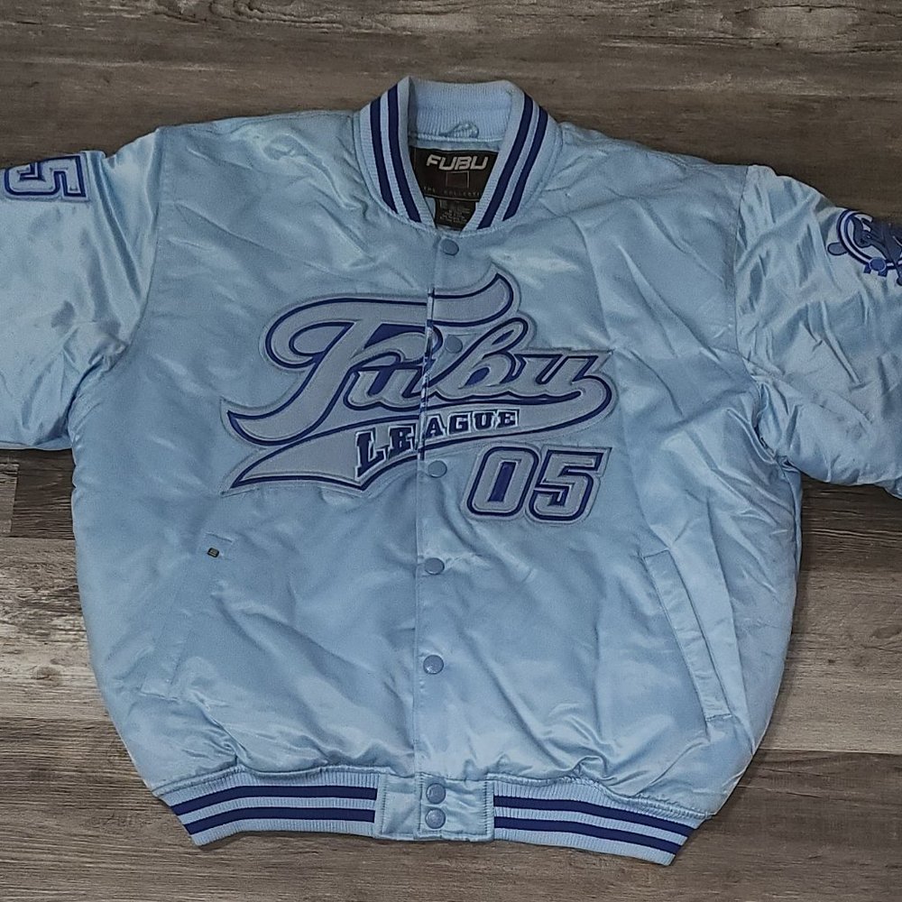 Vintage Fubu league Satin High quality Jacket